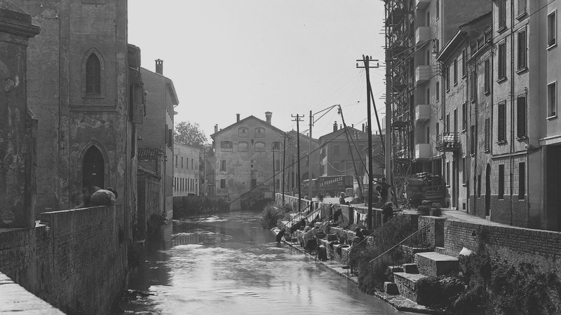 Lavatoi sul Canale di Reno