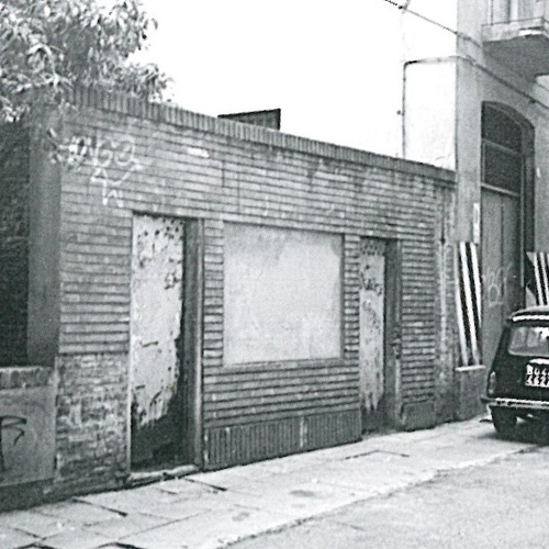 (FVia Malcontenti prima dell’intervento, Collezione personale Francisco Giordano