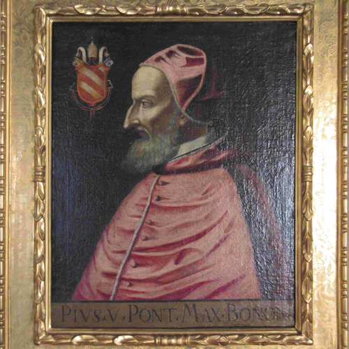 Fig. 3. Ritratto di Papa Pio V Ghisilieri, Autore anonimo, Archivio Canali di Bologna.