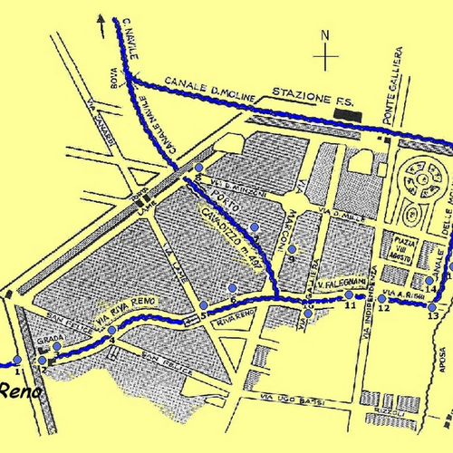 Percorso Canale Reno
