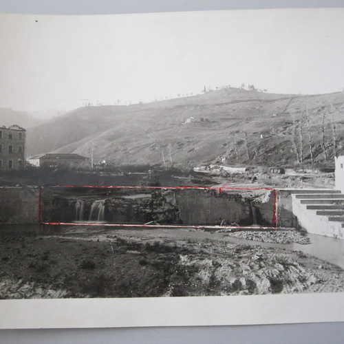 Fig. 5 La Chiusa bombardata, fotografia del 1946, ASCBo. 