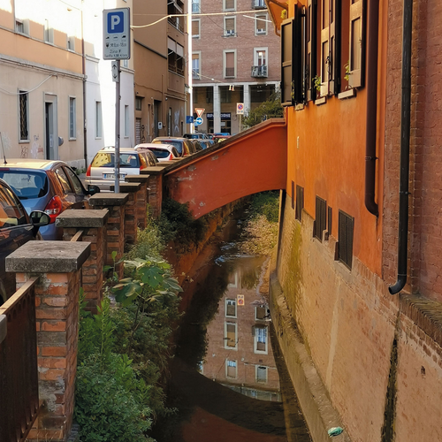 fig. 1 Torrente Ravone, via del Chiù, archivio Canali di Bologna