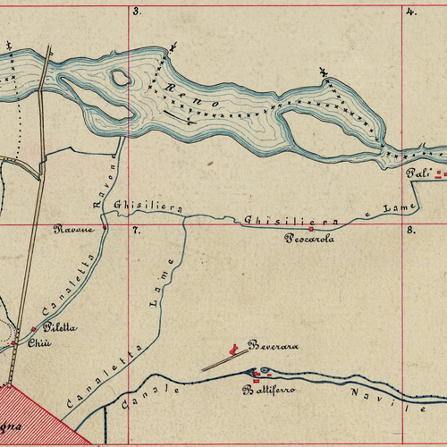 mappa canaletta Ghisiliera
