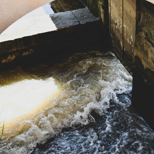 Fig. 4. La paratoia del primo paraporto, foto Carolina Monzoni, Archivio Canali di Bologna, 2019.