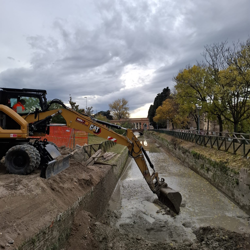 lavori canale reno alluvione 2024